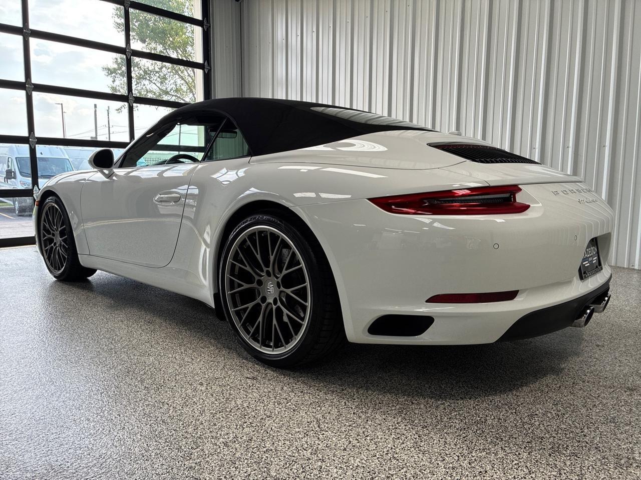 2017 Porsche 911 Carrera, Cabriolet, Leather, Sport Exhaust, Sport Chrono, PDK, Premium Pkg Plus, w/ 14-Way Seats Bose, Houston TX