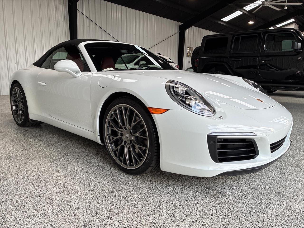 2017 Porsche 911 Carrera, Cabriolet, Leather, Sport Exhaust, Sport Chrono, PDK, Premium Pkg Plus, w/ 14-Way Seats Bose, Houston TX