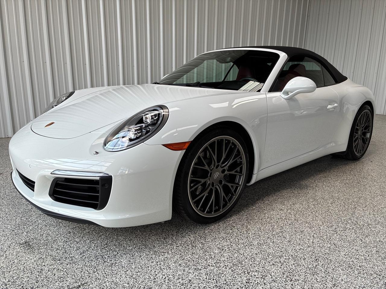 2017 Porsche 911 Carrera, Cabriolet, Leather, Sport Exhaust, Sport Chrono, PDK, Premium Pkg Plus, w/ 14-Way Seats Bose, Houston TX