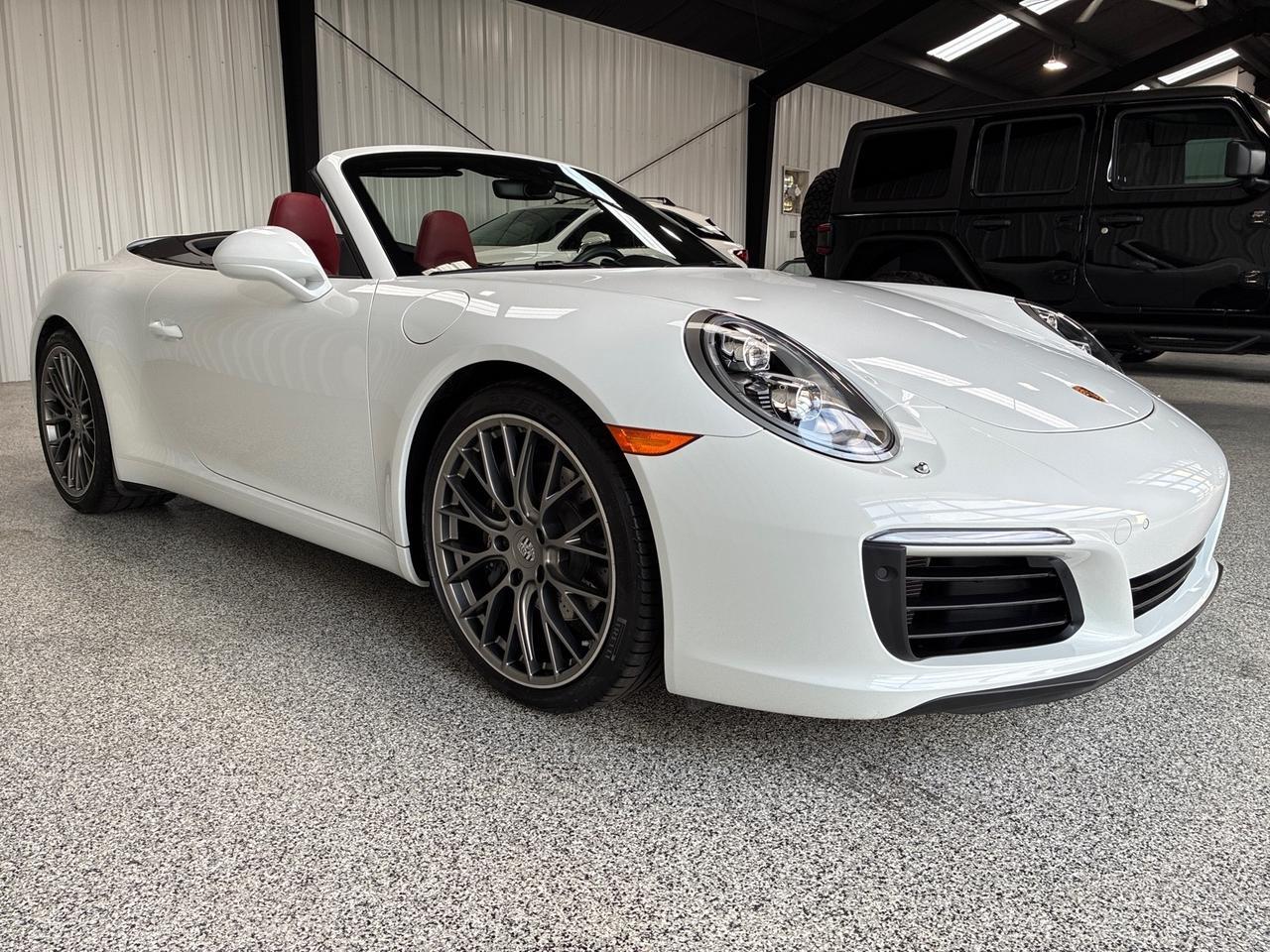 2017 Porsche 911 Carrera, Cabriolet, Leather, Sport Exhaust, Sport Chrono, PDK, Premium Pkg Plus, w/ 14-Way Seats Bose, Houston TX