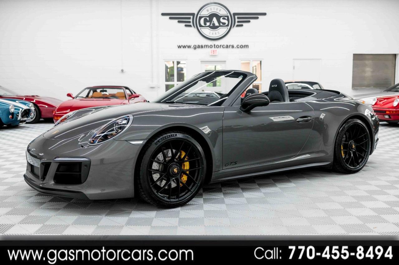 2017 Porsche 911 Carrera GTS Cabriolet