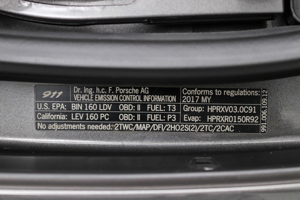2017 Porsche 911 Carrera Newport Beach CA
