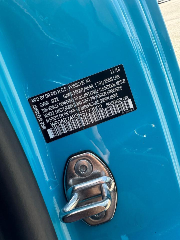 2017 Porsche 911 Carrera S Ft Lauderdale FL