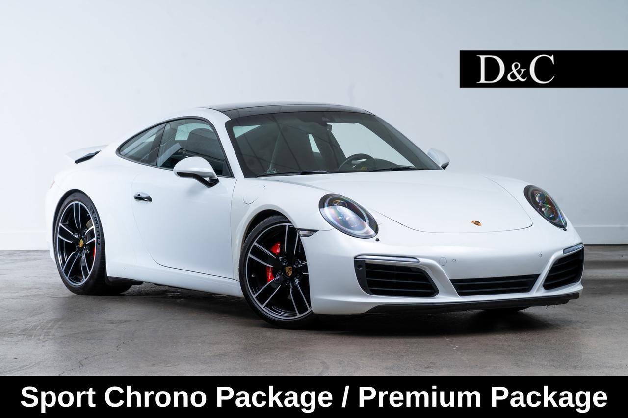 2017 Porsche 911 Carrera S Sport Chrono Package / Premium Package