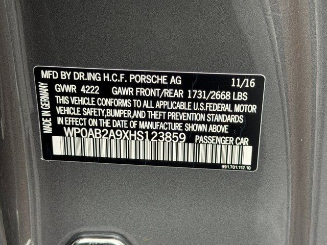2017 Porsche 911 Carrera S Springfield VA