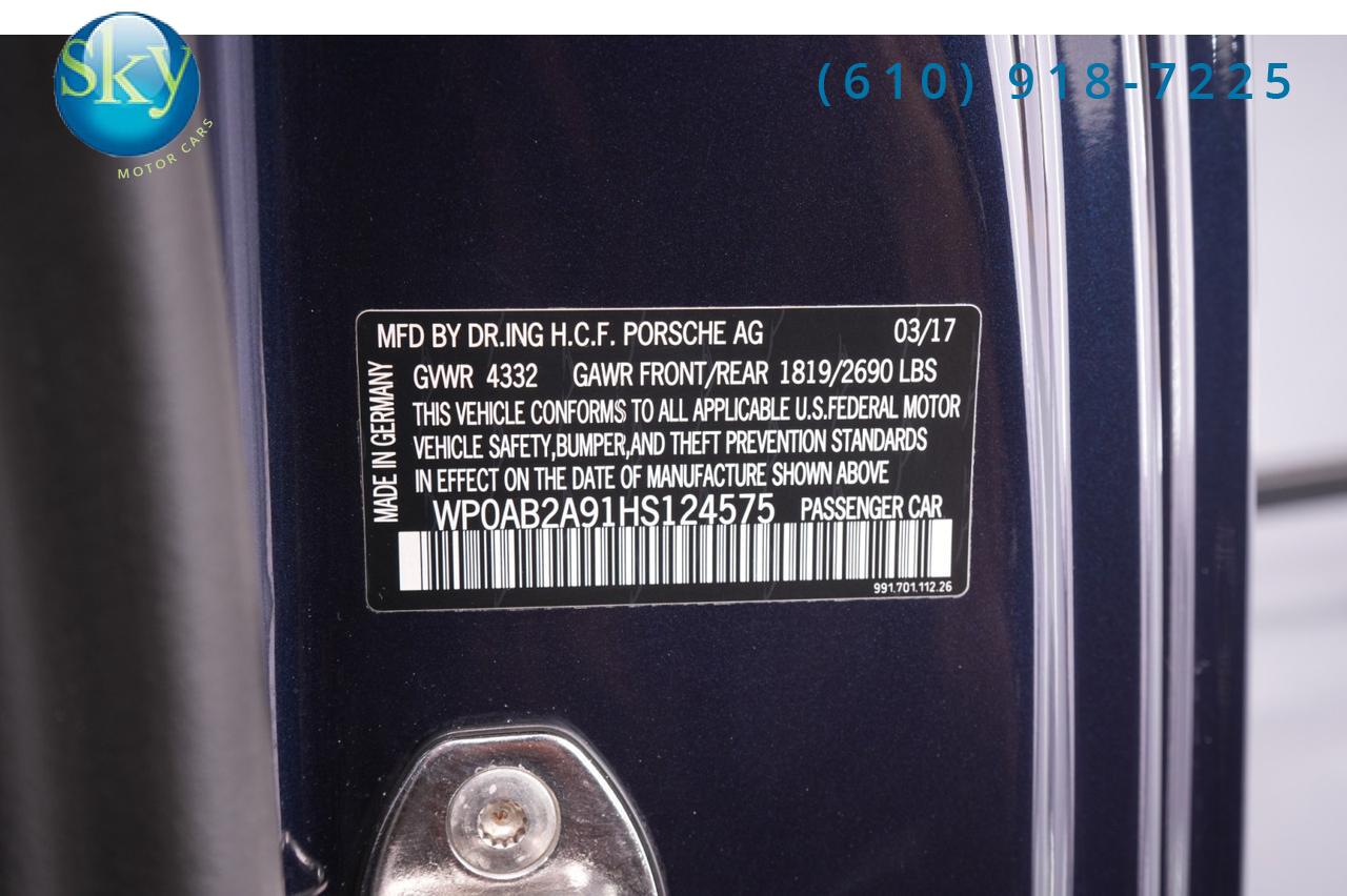 2017 Porsche 911 Coupe AWD Carrera 4S West Chester PA