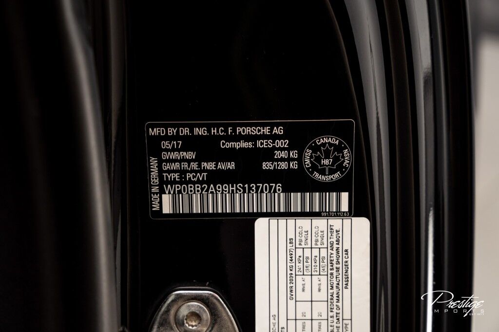 2017 Porsche 911 Targa 4 GTS North Miami Beach FL