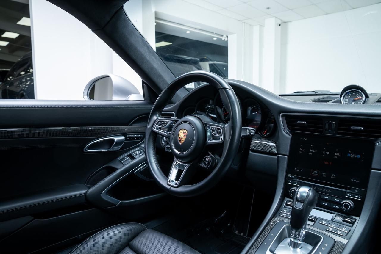 2017 Porsche 911 Turbo Carbon Fiber Interior Package Burmester Sound Portland OR