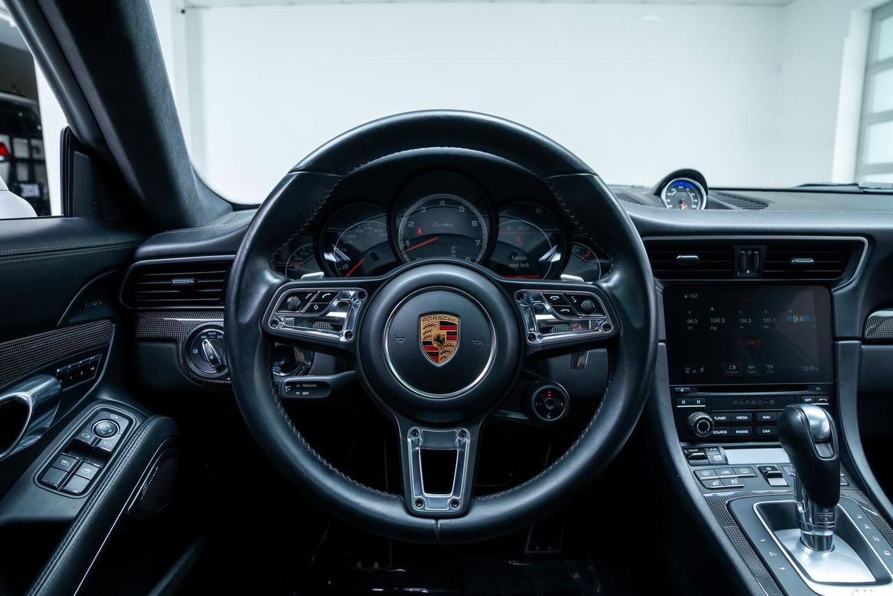 2017 Porsche 911 Turbo Carbon Fiber Interior Package Burmester Sound Portland OR