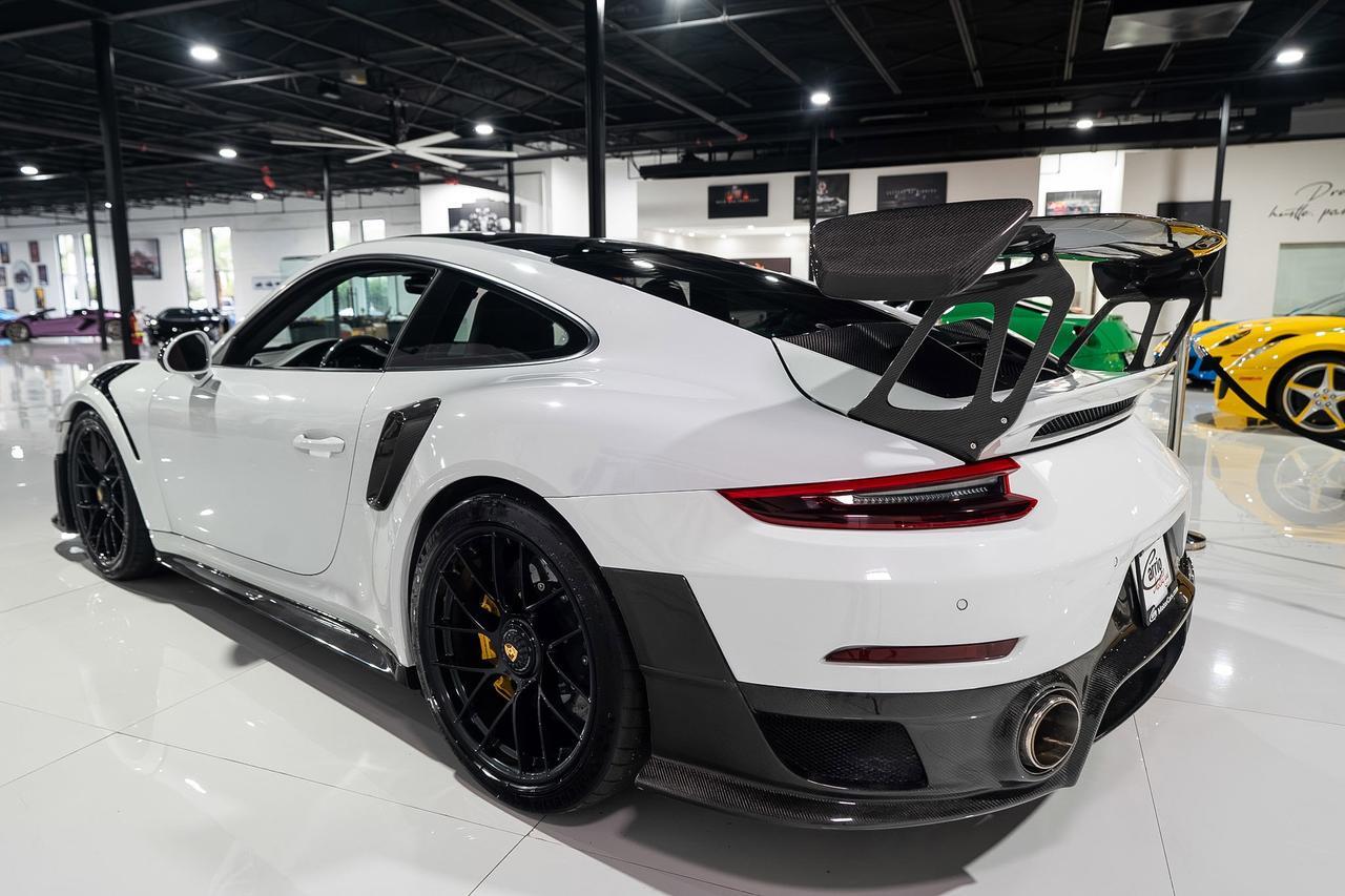 2017 Porsche 911 Turbo S GT2 RS BODY KIT! Carrara White paint, Bordeaux Red interior, Burmester audio AND MUCH MORE!! Fort Lauderdale FL