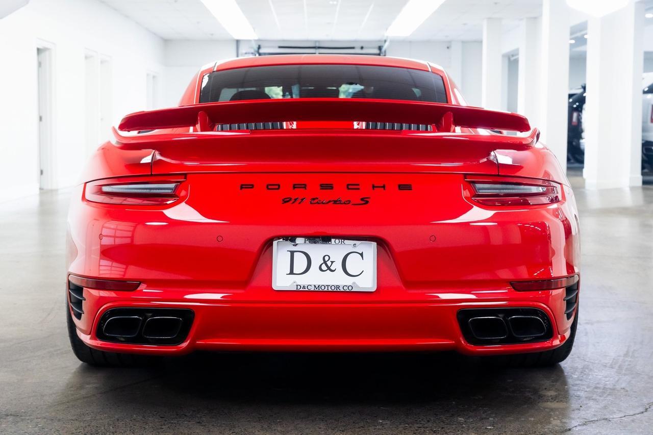 2017 Porsche 911 Turbo S Vented Seats Factory Aerokit Burmester Audio Portland OR
