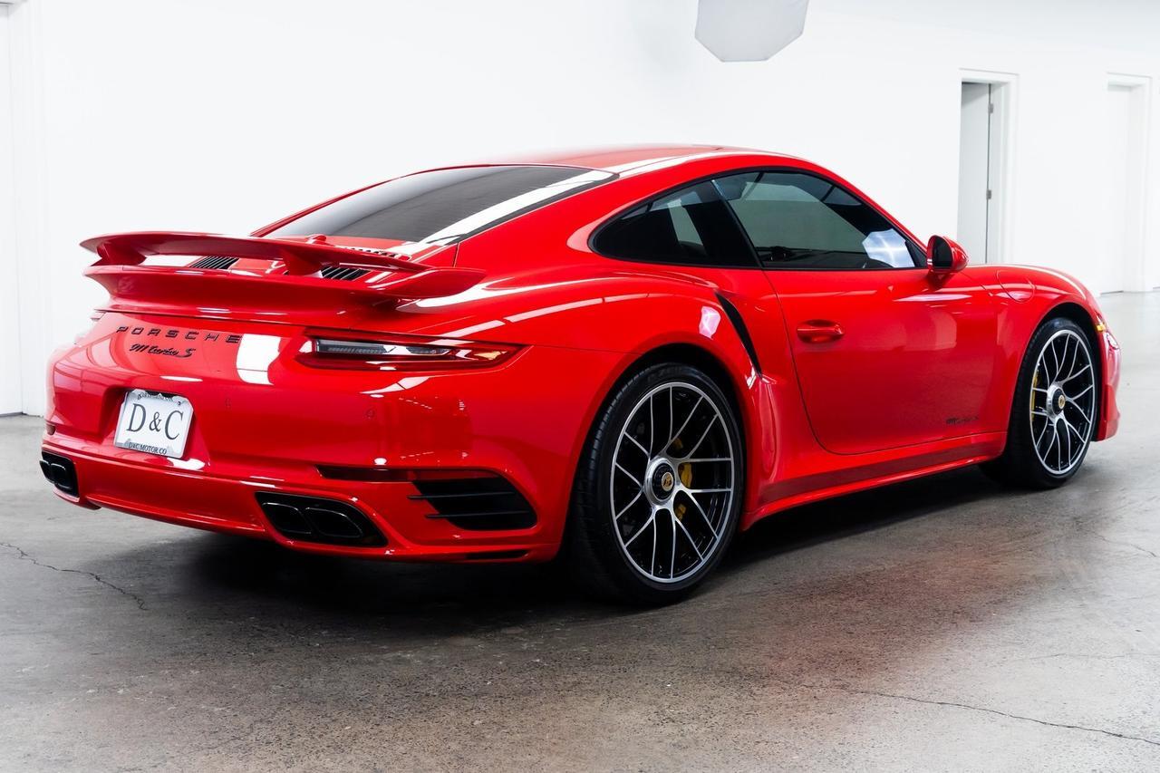 2017 Porsche 911 Turbo S Vented Seats Factory Aerokit Burmester Audio Portland OR