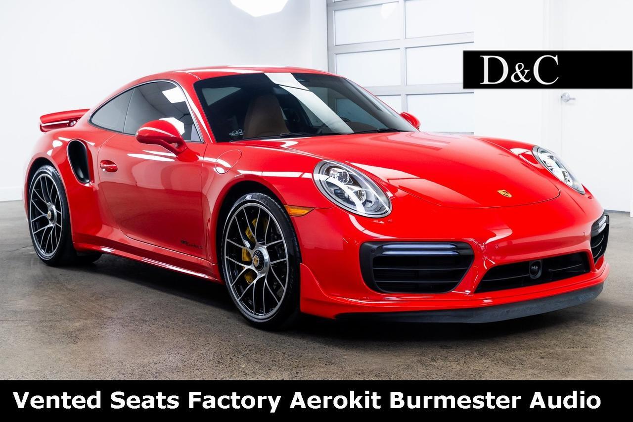 2017 Porsche 911 Turbo S Vented Seats Factory Aerokit Burmester Audio Portland OR