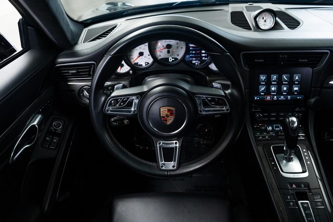 2017 Porsche 911 Turbo Vented Seats Carbon Fiber Trim BOSE Audio Portland OR