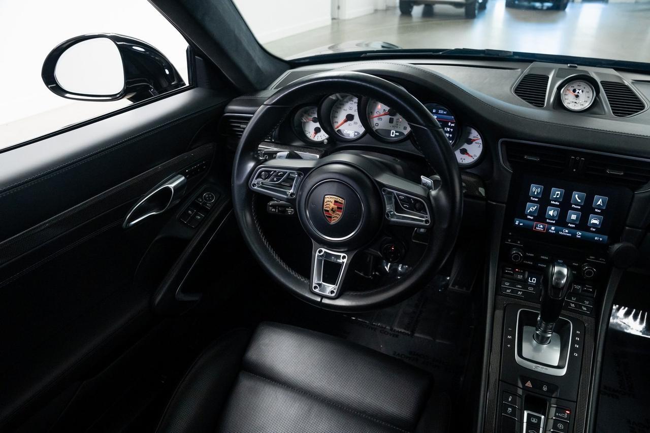 2017 Porsche 911 Turbo Vented Seats Carbon Fiber Trim BOSE Audio Portland OR