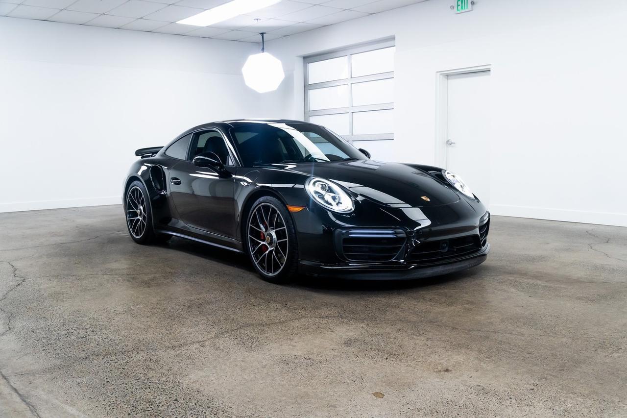 2017 Porsche 911 Turbo Vented Seats Carbon Fiber Trim BOSE Audio Portland OR