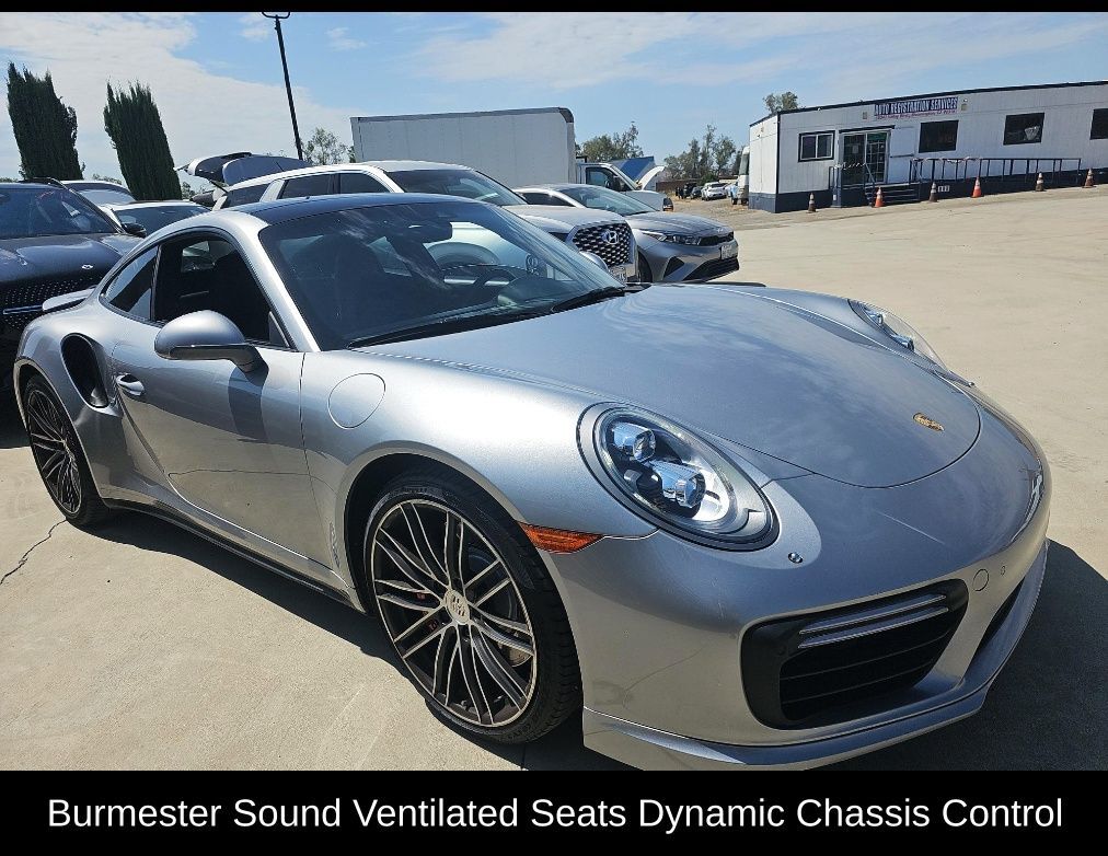 2017 Porsche 911 Turbo Ventilated Seats Burmester Sound