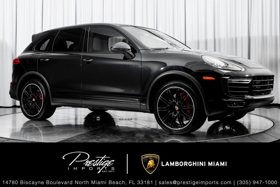2017 Porsche Cayenne TURBO North Miami FL 2017 Porsche Cayenne TURBO North Miami FL