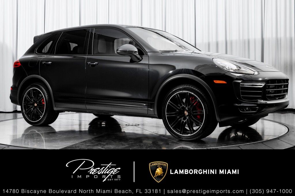2017 Porsche Cayenne Turbo North Miami Beach FL 2017 Porsche Cayenne Turbo North Miami Beach FL