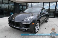 2017_Porsche_Macan_/ AWD / Porsche Connect Plus / Power Leather & Alcantara Seats / Navigation / Lane Departure & Blind Spot Alert / Bluetooth / Backup Camera / Dual Climate Control / Power Liftgate / Keyless Entry / Only 47k Miles_ Anchorage AK