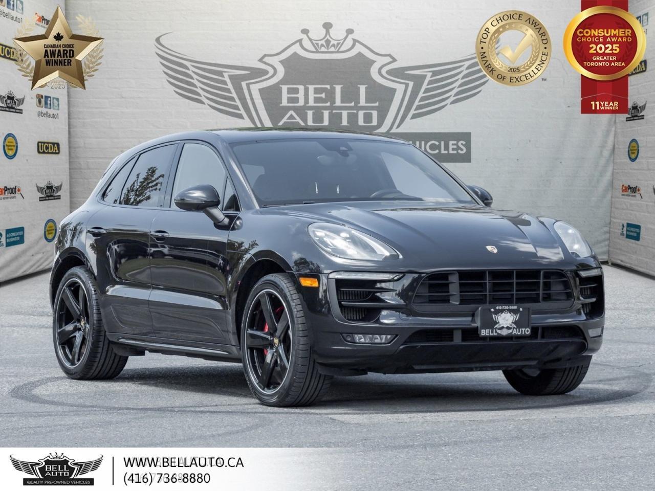 2017 Porsche Macan GTS | PRM PKG | PANO ROOF | CLSC SPRT BLK RIMS | BOSESOUND | RED BRK CLPRS Toronto ON