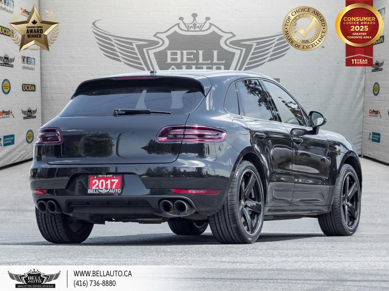 2017 Porsche Macan GTS | PRM PKG | PANO ROOF | CLSC SPRT BLK RIMS | BOSESOUND | RED BRK CLPRS Toronto ON
