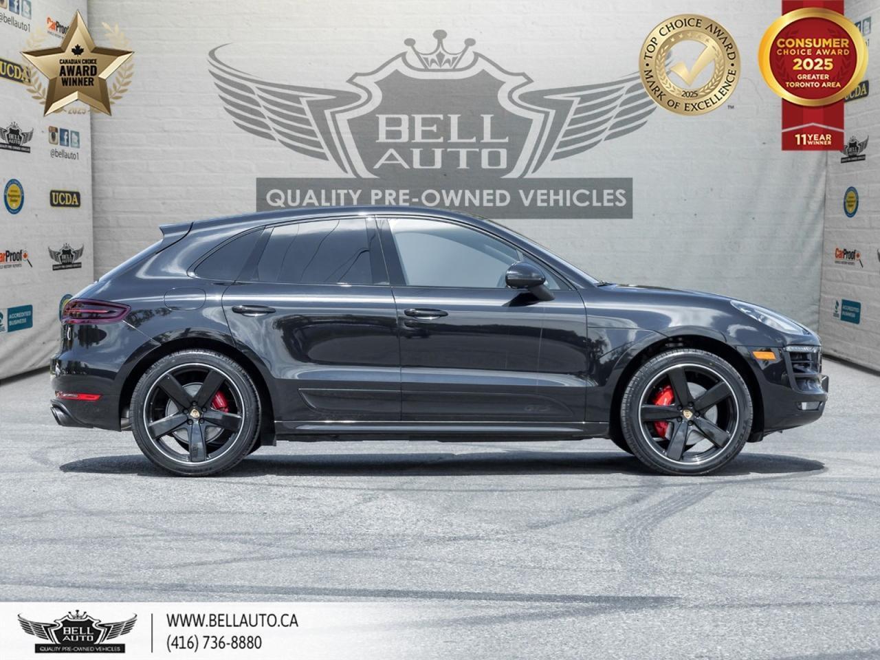 2017 Porsche Macan GTS | PRM PKG | PANO ROOF | CLSC SPRT BLK RIMS | BOSESOUND | RED BRK CLPRS Toronto ON