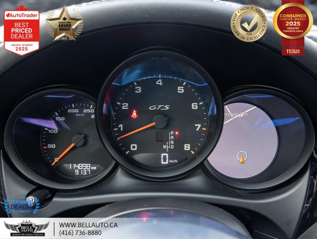 2017 Porsche Macan GTS | SPYDRRMS | PRMPLSPKG | NAVI | B.CAM | PANO | BOSE | NOACCIDENT Toronto ON