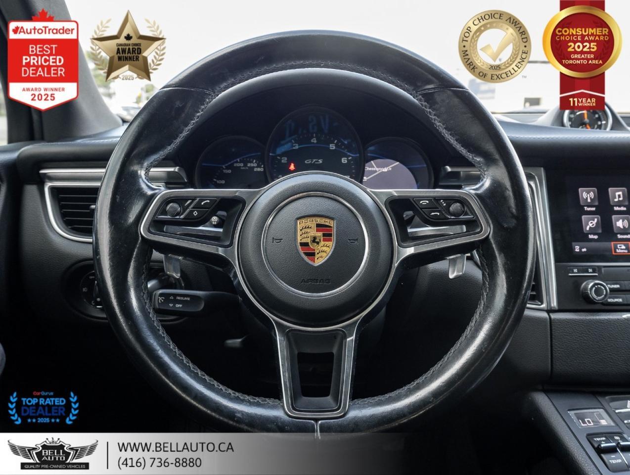 2017 Porsche Macan GTS | SPYDRRMS | PRMPLSPKG | NAVI | B.CAM | PANO | BOSE | NOACCIDENT Toronto ON