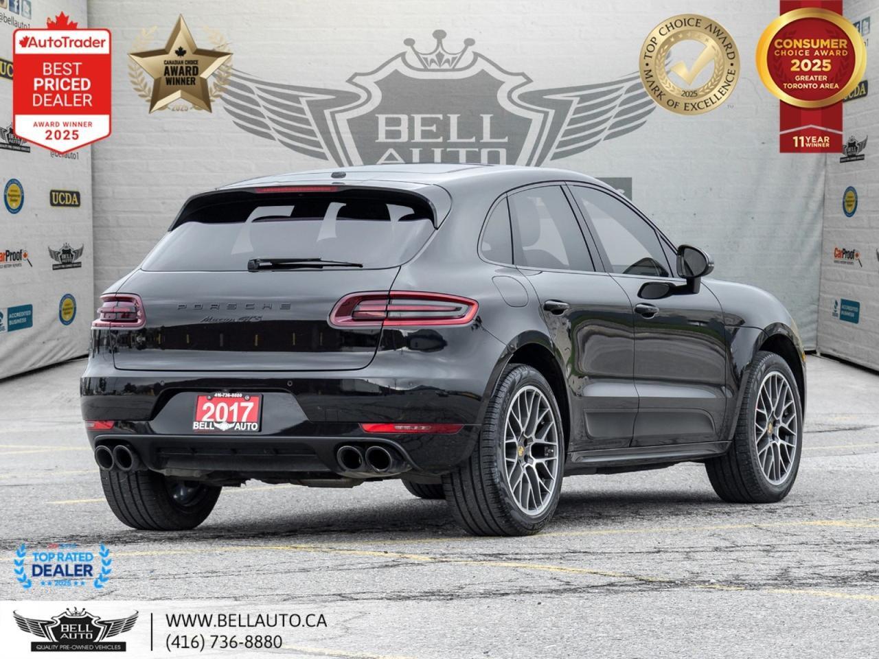 2017 Porsche Macan GTS | SPYDRRMS | PRMPLSPKG | NAVI | B.CAM | PANO | BOSE | NOACCIDENT Toronto ON
