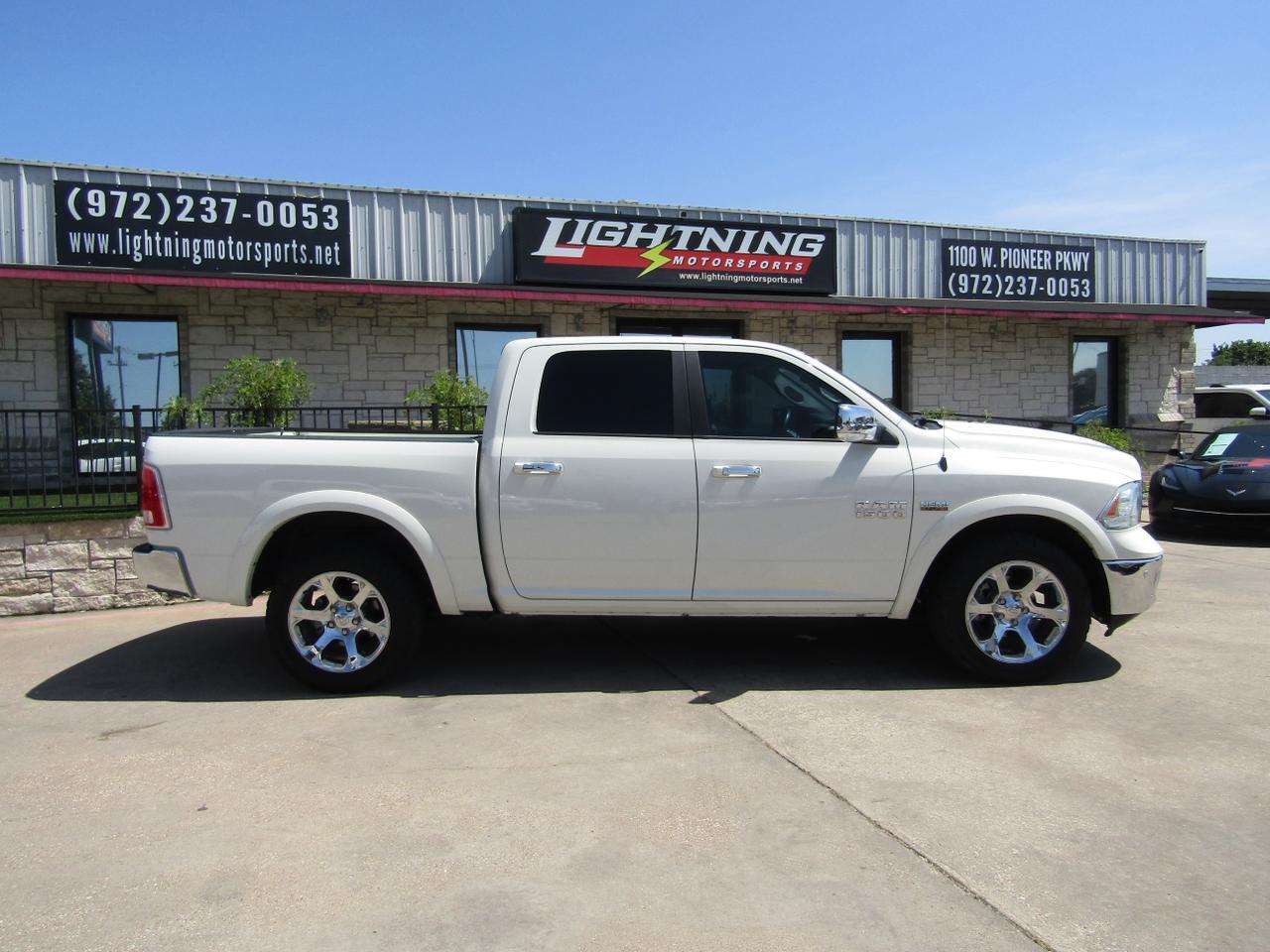 2017 RAM 1500 Laramie 4x4 Crew Cab 57 Box Grand Prairie TX