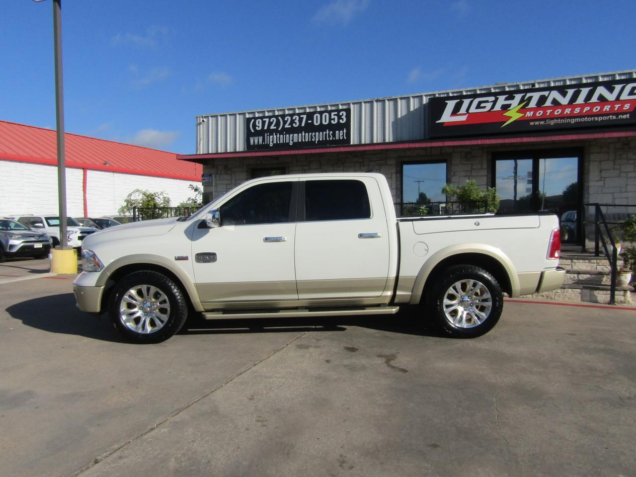2017 RAM 1500 Longhorn 4x4 Crew Cab 57 Box Grand Prairie TX