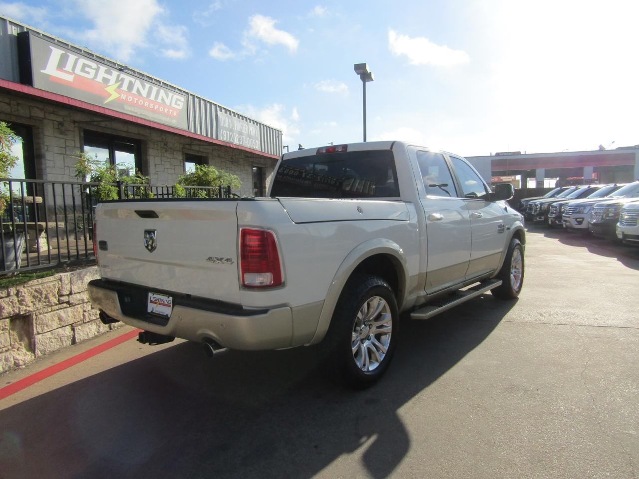 2017 RAM 1500 Longhorn 4x4 Crew Cab 57 Box Grand Prairie TX