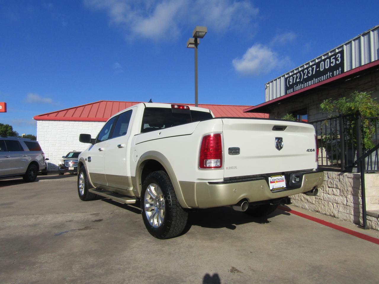 2017 RAM 1500 Longhorn 4x4 Crew Cab 57 Box Grand Prairie TX