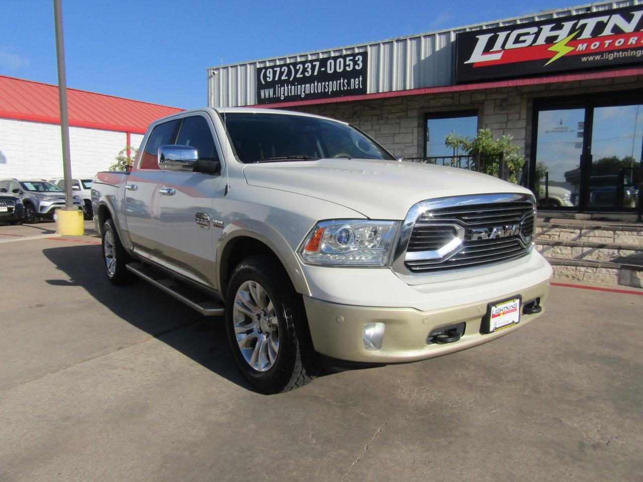 2017 RAM 1500 Longhorn 4x4 Crew Cab 57 Box Grand Prairie TX