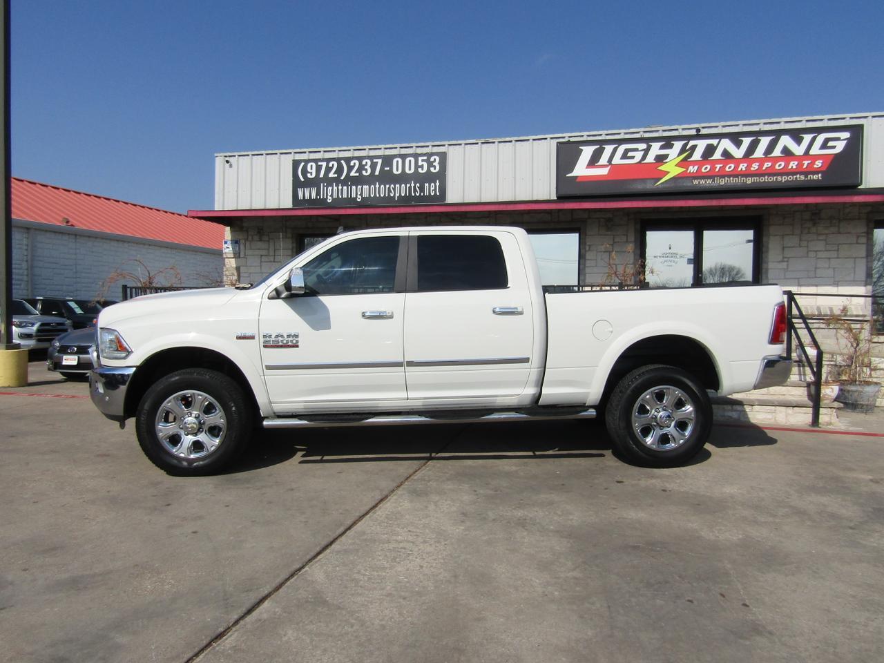 2017 RAM 2500 Laramie 4x4 Crew Cab 64 Box Grand Prairie TX