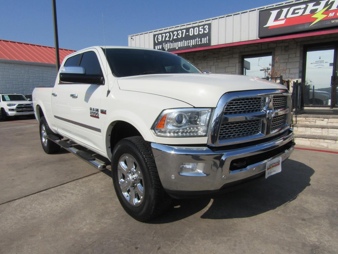 2017 RAM 2500 Laramie 4x4 Crew Cab 64 Box Grand Prairie TX