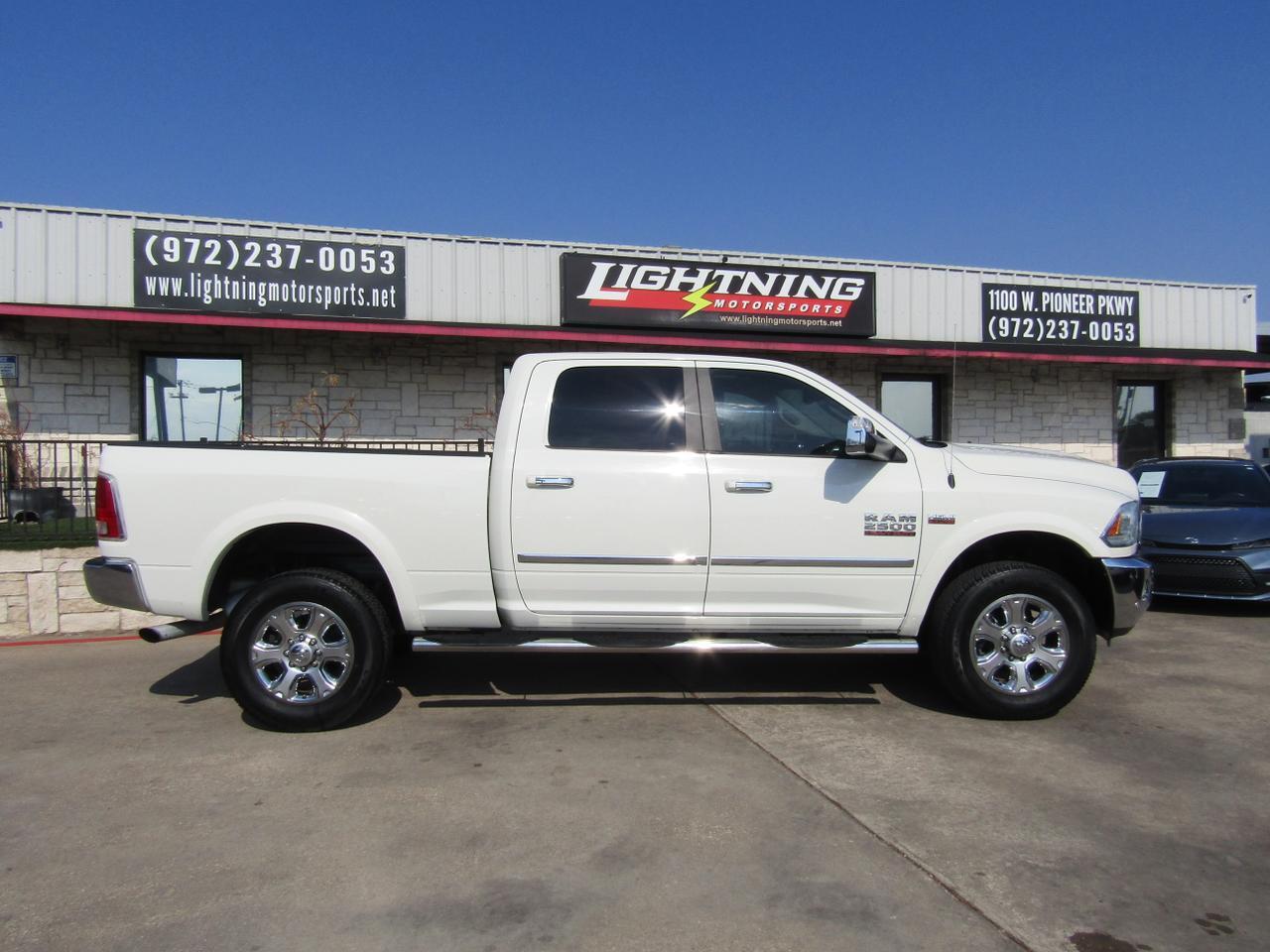 2017 RAM 2500 Laramie 4x4 Crew Cab 64 Box Grand Prairie TX