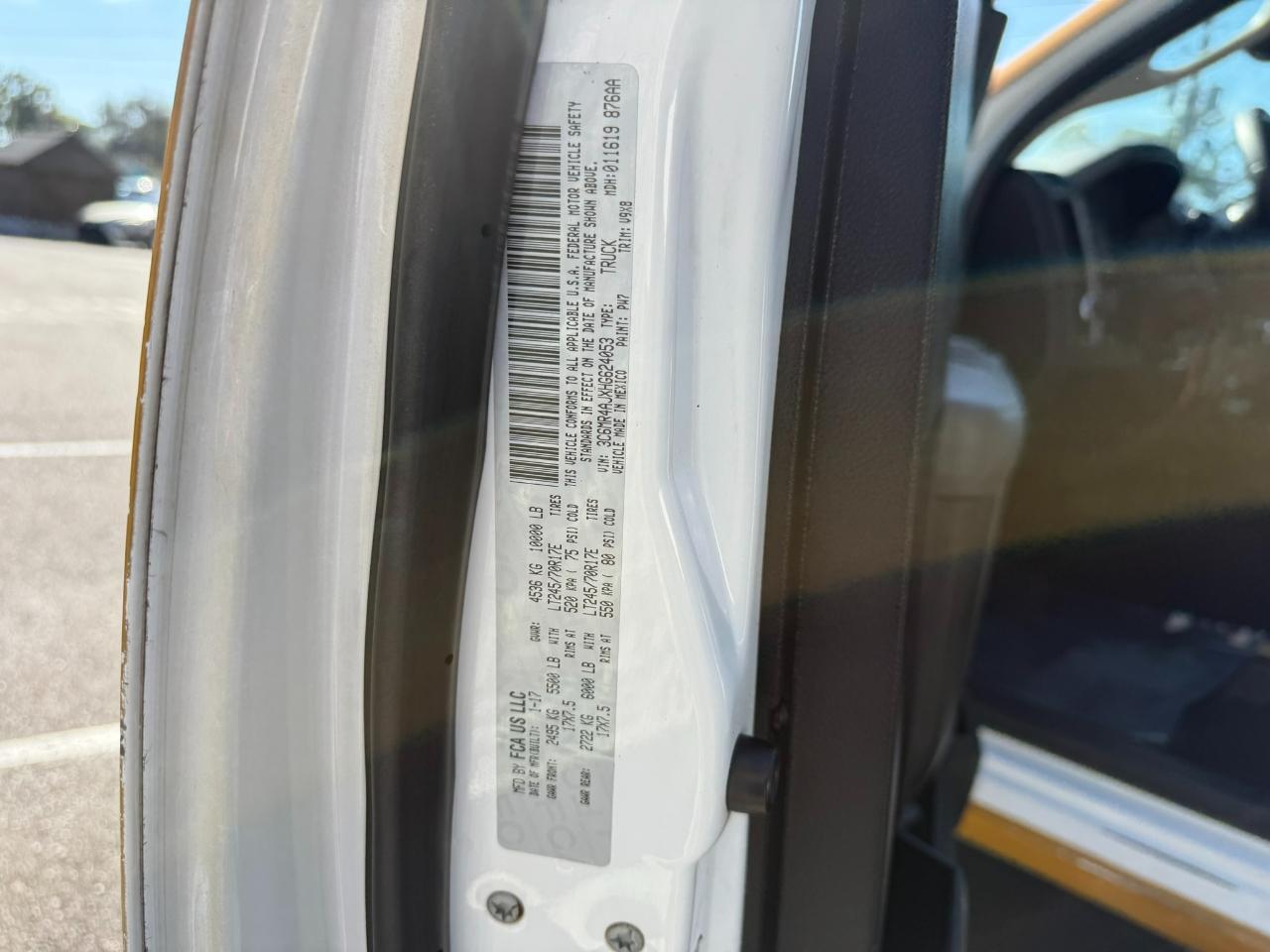 2017 RAM 2500 Tradesman 4x2 Reg Cab 8' Box Jacksonville FL