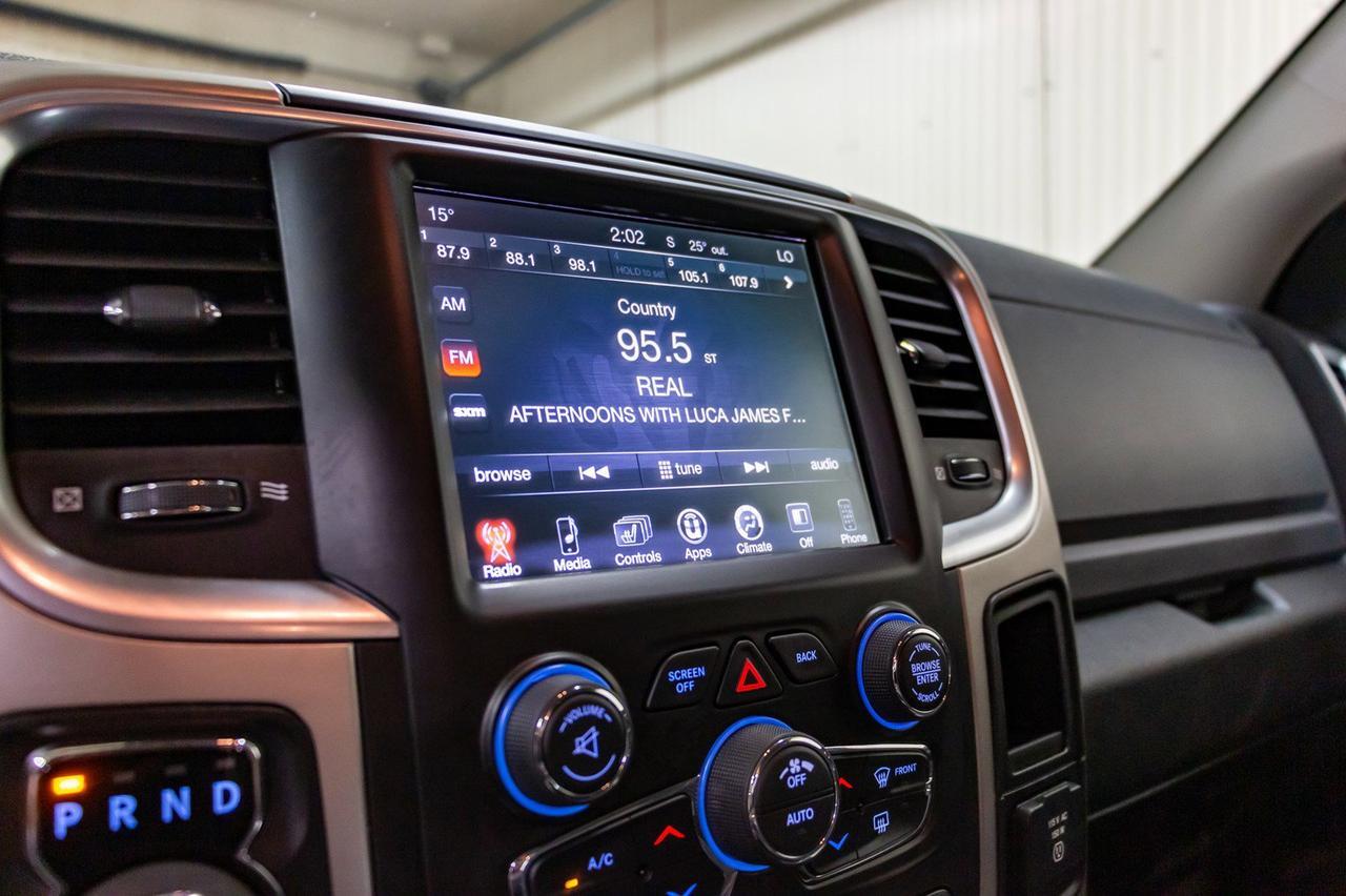 2017 Ram 1500 4x4 Crew Cab Big Horn EcoDiesel BCam Red Deer AB