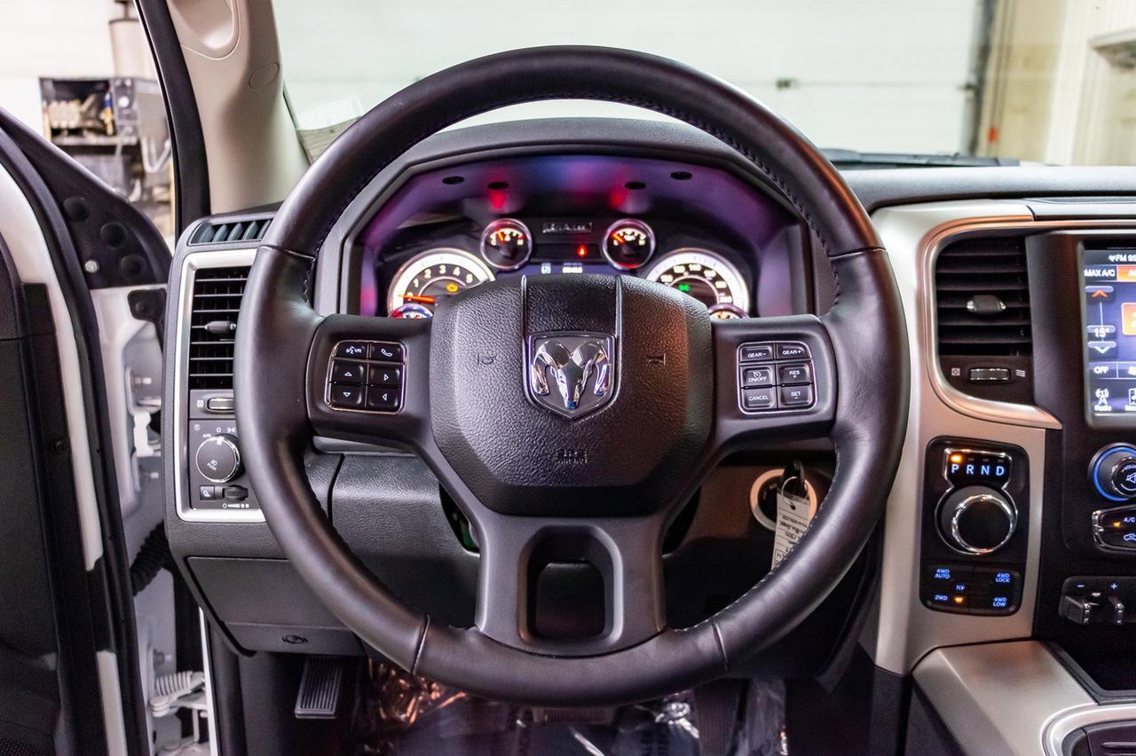 2017 Ram 1500 4x4 Crew Cab Big Horn EcoDiesel BCam Red Deer AB