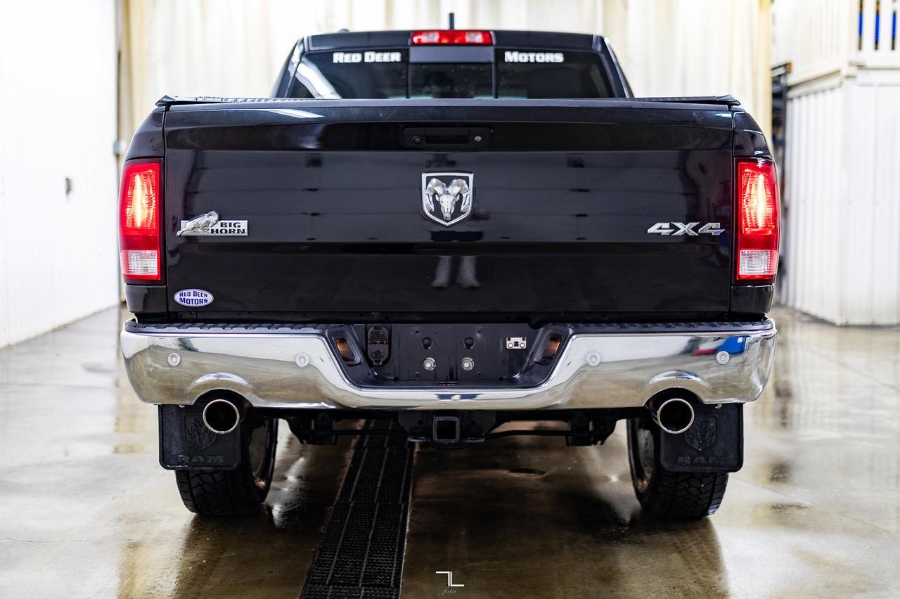 2017 Ram 1500 4x4 Crew Cab Big Horn PSeat BCam Red Deer AB