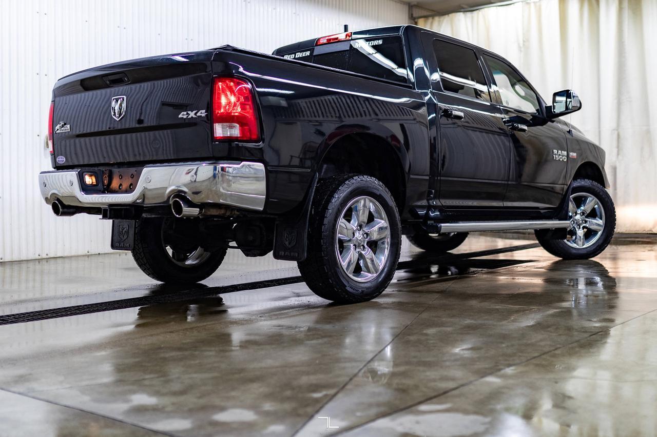 2017 Ram 1500 4x4 Crew Cab Big Horn PSeat BCam Red Deer AB