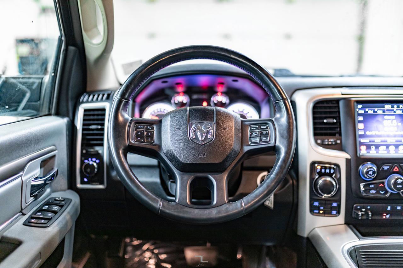 2017 Ram 1500 4x4 Crew Cab Big Horn PSeat BCam Red Deer AB