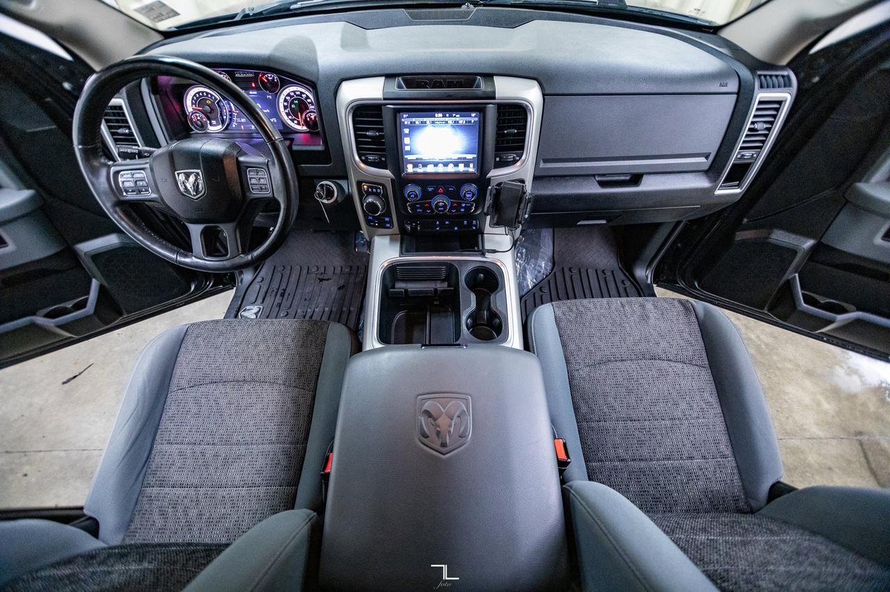 2017 Ram 1500 4x4 Crew Cab Big Horn PSeat BCam Red Deer AB