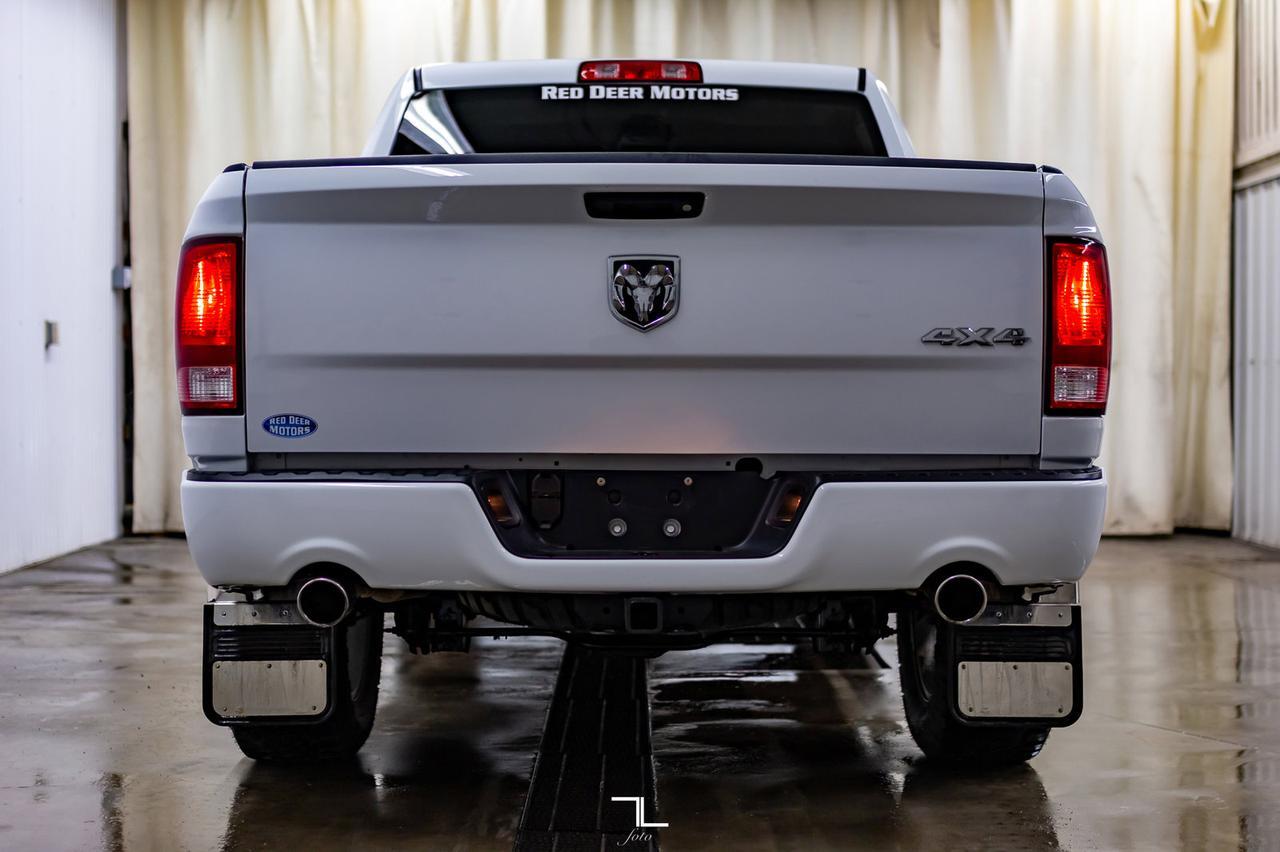 2017 Ram 1500 4x4 Crew Cab Black Express Red Deer AB