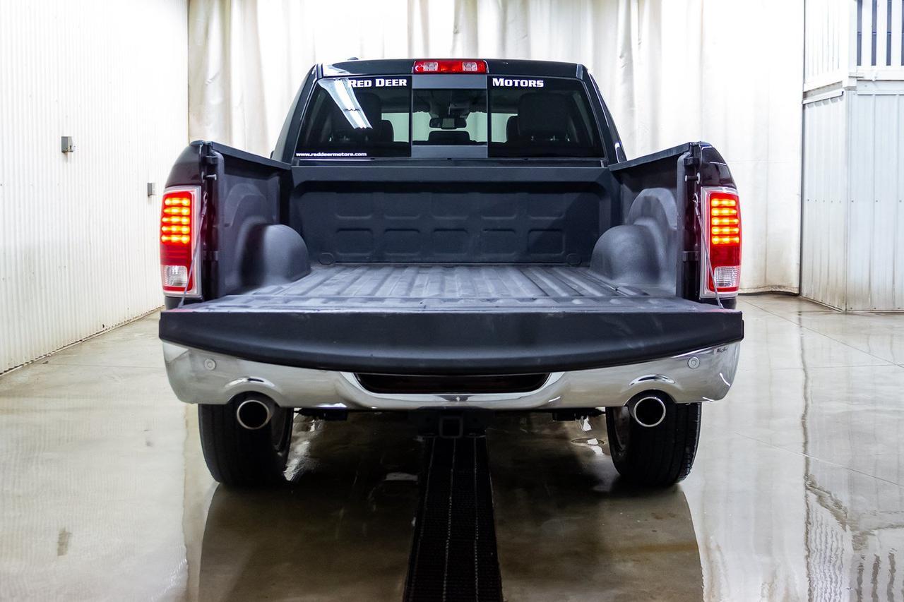 2017 Ram 1500 4x4 Crew Cab Laramie Diesel Leather Roof Nav Red Deer AB