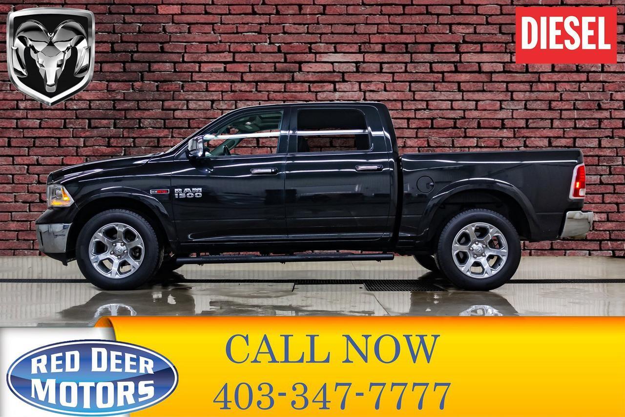 2017 Ram 1500 4x4 Crew Cab Laramie Diesel Leather Roof Nav