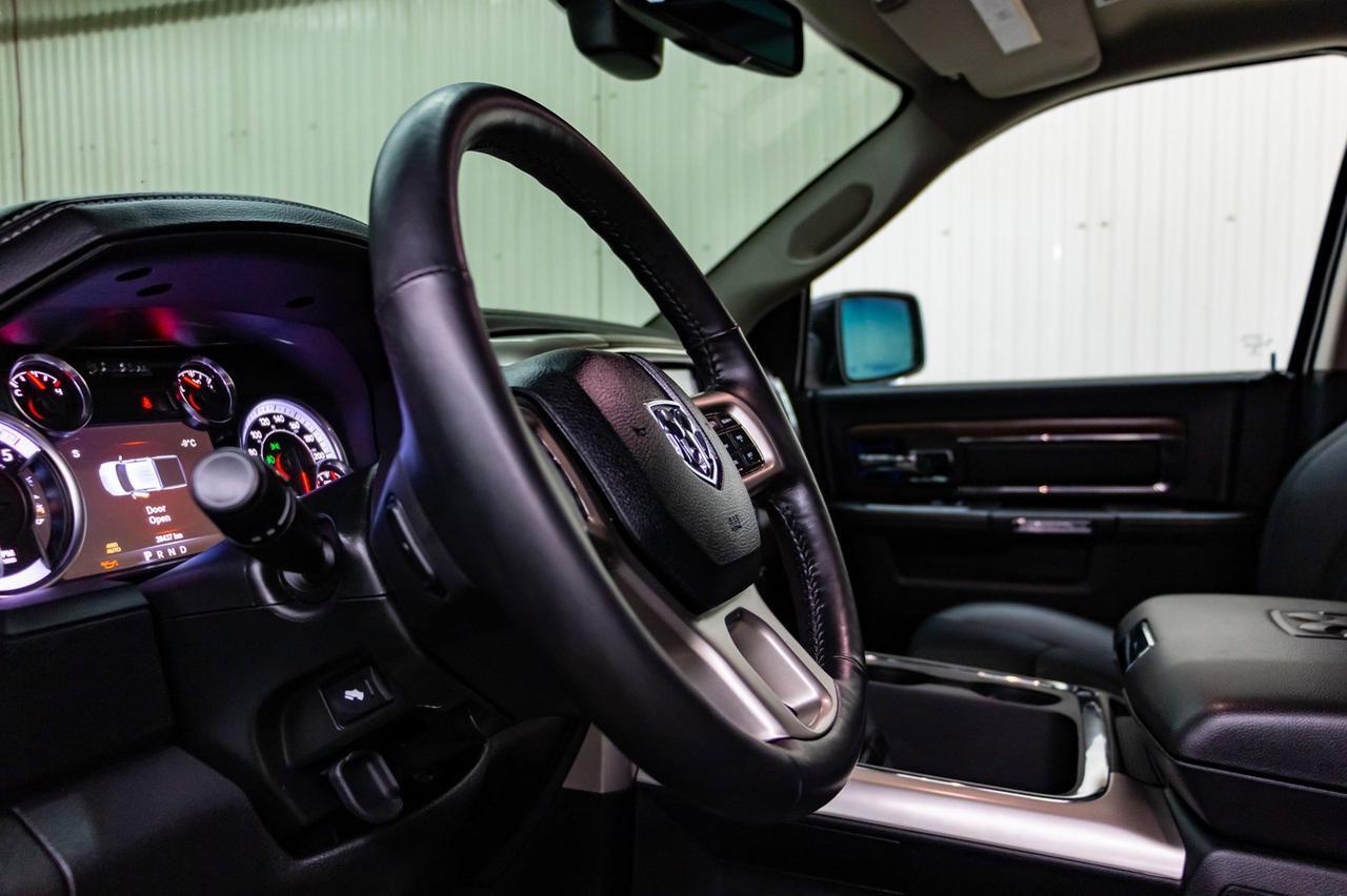 2017 Ram 1500 4x4 Crew Cab Laramie EcoDiesel Leather Roof Nav Red Deer AB