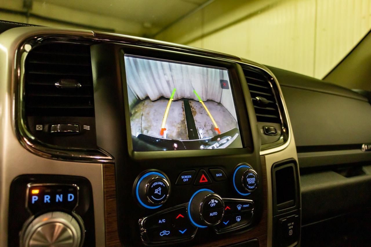 2017 Ram 1500 4x4 Crew Cab Laramie EcoDiesel Leather Roof Nav Red Deer AB